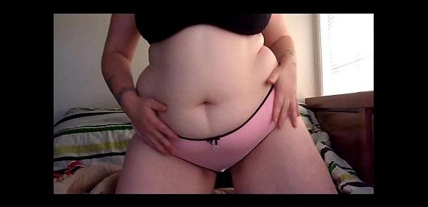  Amatuer Sexy BBW Booty Strip Tease in Pantys